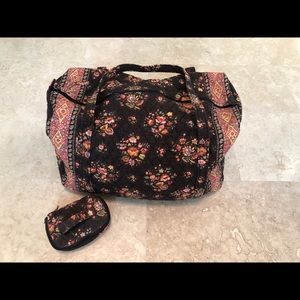 Vera Bradley Large Duffel and Jewelry Case Set